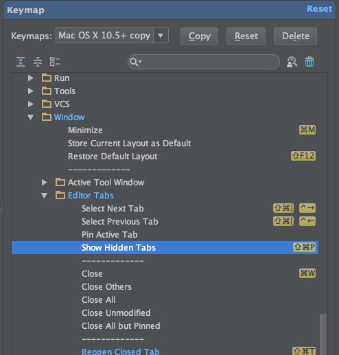 Keymapの設定